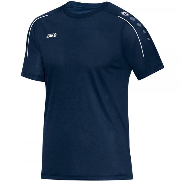 Jako Fußball T-Shirt Classico Herren Fußballshirt Kurzarmtrikot marine