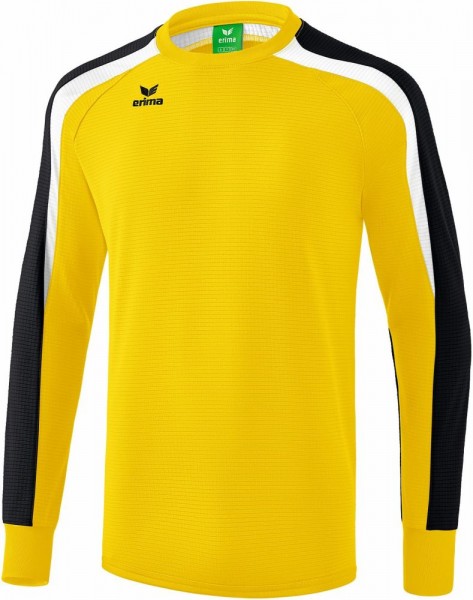 Erima Fußball Handball Liga 2.0 Sweatshirt Herren Sportpullover gelb schwarz weiß