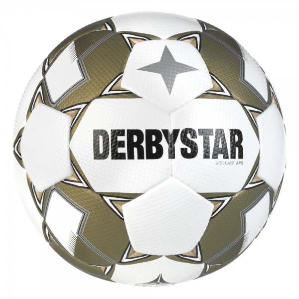 Derbystar Brillant APS v24 Wettspielball weiß gold Gr 5