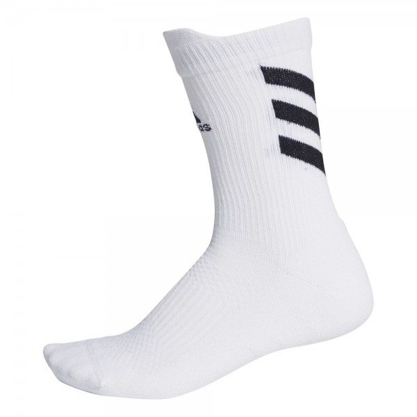 Adidas Fußball Herren Kinder Alphaskin Crew Low Cushion Socken Trainingsocken weiß schwarz