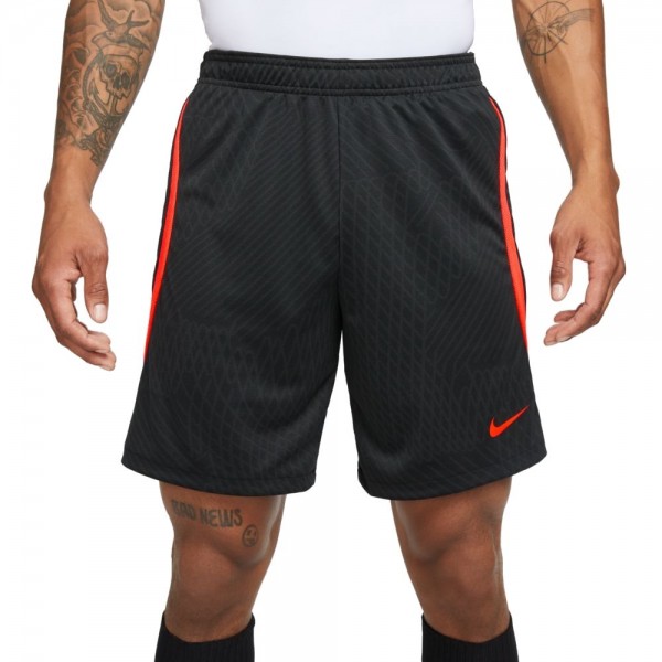 Nike Dri-FIT Strike Fußballshorts Herren schwarz bright crimson