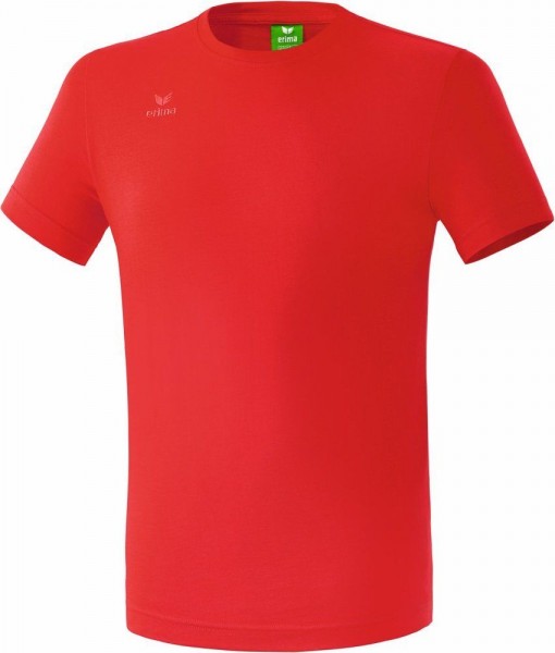 Erima Teamsport T-Shirt Kinder Baumwolle rot