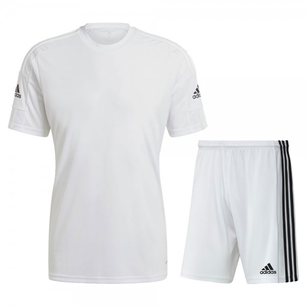 Adidas Squadra 21 Trikotset Kinder weiß weiß/schwarz