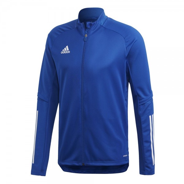 Adidas Fußball Condivo 20 Trainingsjacke Fußballjacke Kinder blau
