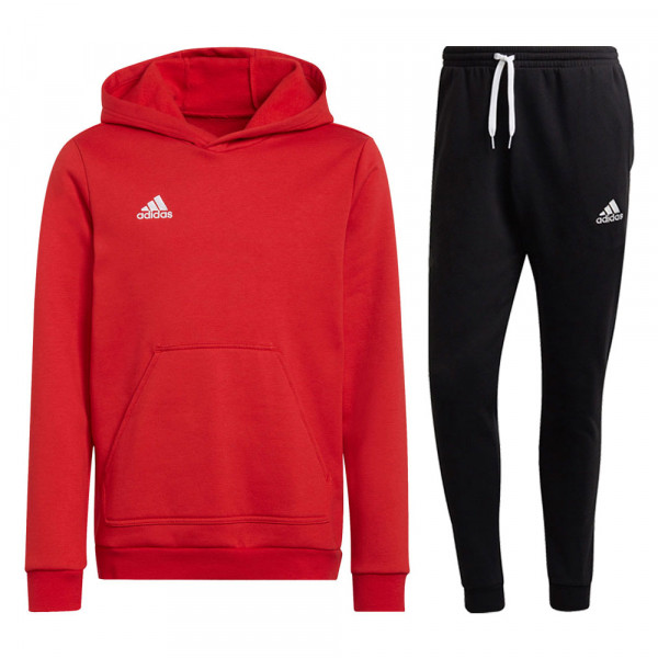 Adidas Entrada 22 Jogginganzug Herren rot schwarz