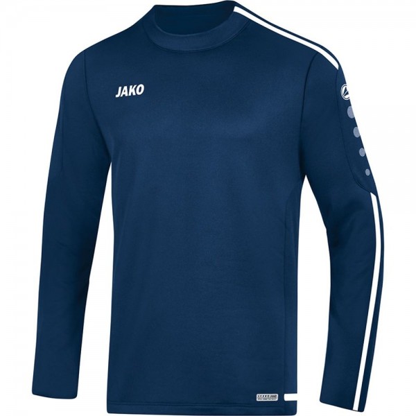 Jako Fußball Sweat Shirt Striker 2.0 Kinder Sport Pullover marine weiß