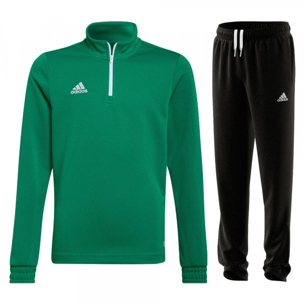 Adidas Entrada 22 Trainingsanzug Kinder grün schwarz