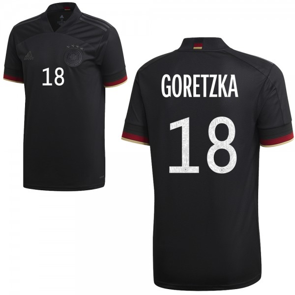 Adidas Deutschland Auswärtstrikot 2021 2022 Herren Goretzka 18