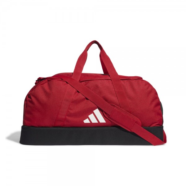 Adidas Tiro League Duffelbag mit Bodenfach L rot weiß