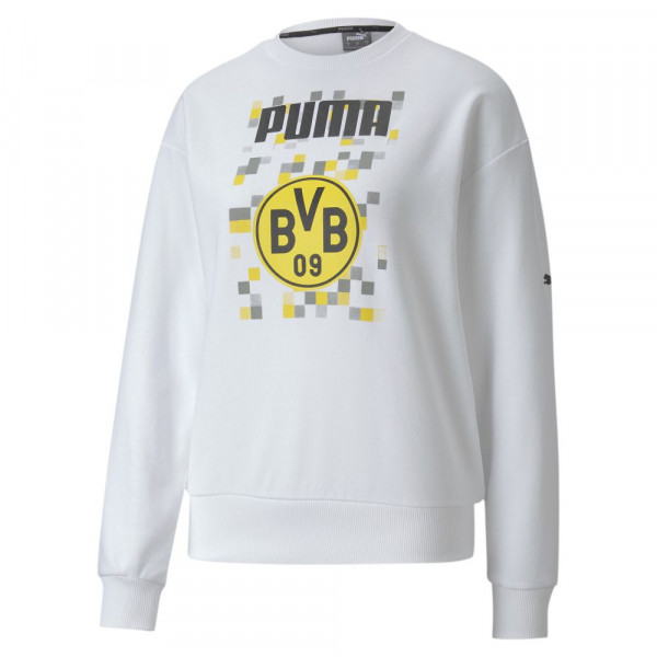 Puma Borussia Dortmund ftblCore Graphic Sweatshirt Damen weiß