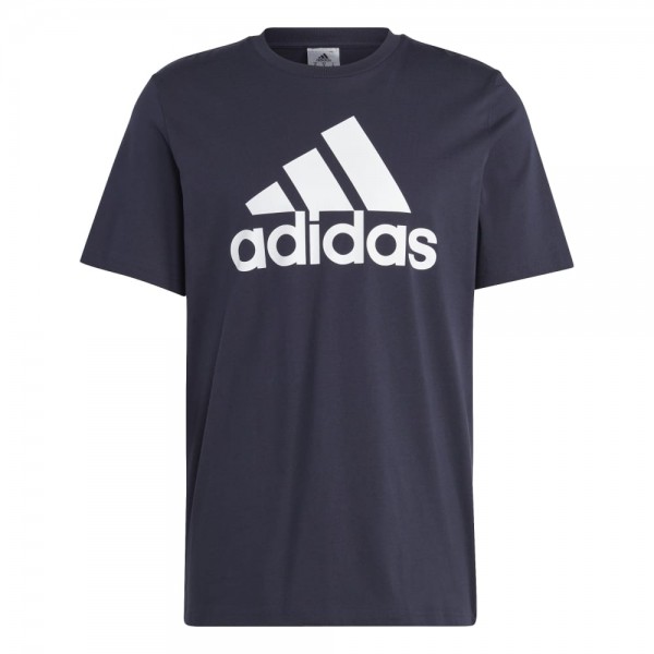 Adidas Essentials Single Jersey Big Logo T-Shirt Herren legend ink weiß