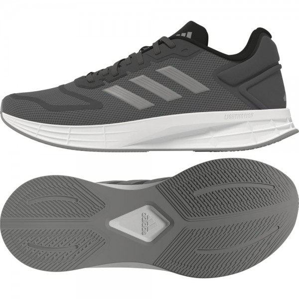 Adidas Herren Duramo SL 2.0 Laufschuhe grau weiß