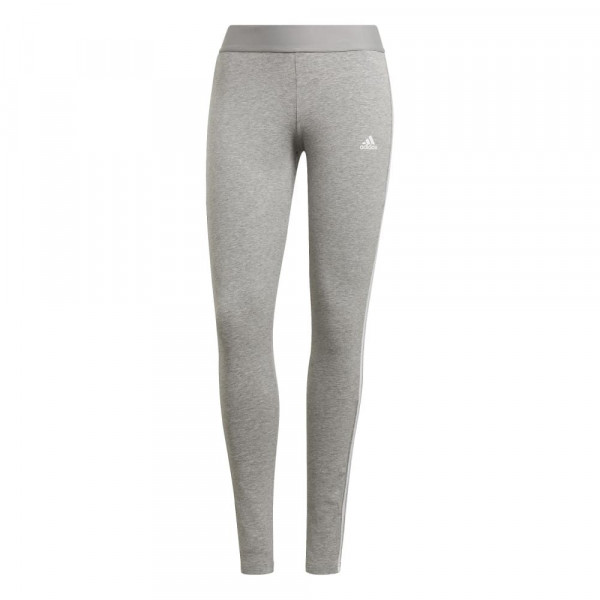 Adidas LOUNGEWEAR Essentials 3-Streifen Leggings Damen grau weiß
