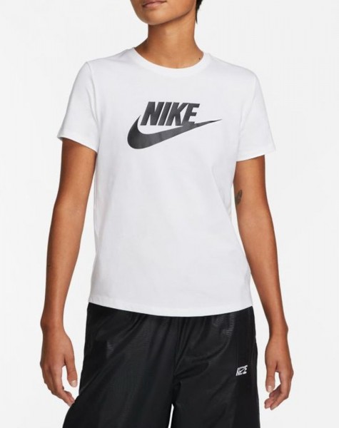 Nike Sportswear Essentials Damen-T-Shirt mit Logo weiß schwarz