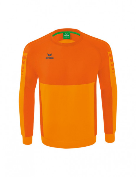 Erima Fußball Six Wings Sweatshirt Herren Kinder neu orange orange