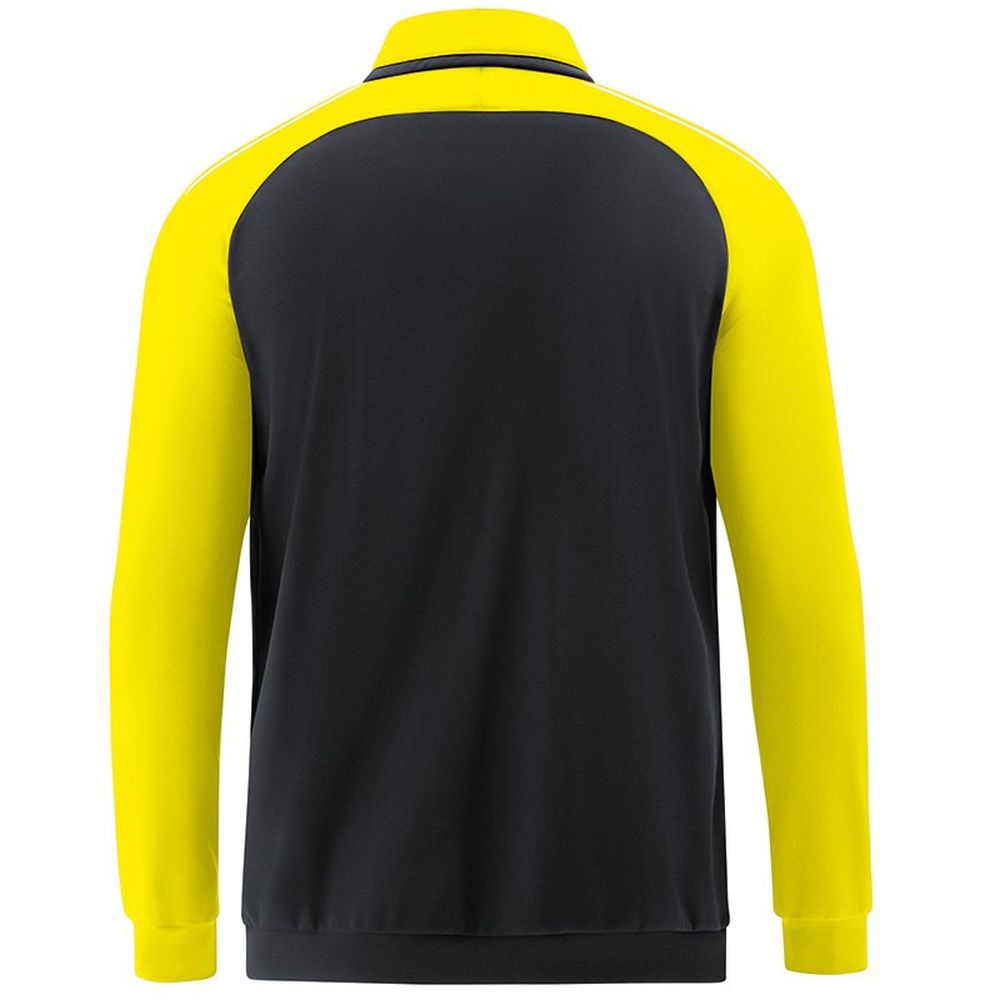 Jako Fußball Polyester Jacke Competition 2.0 Herren Trainingsjacke schwarz gelb 