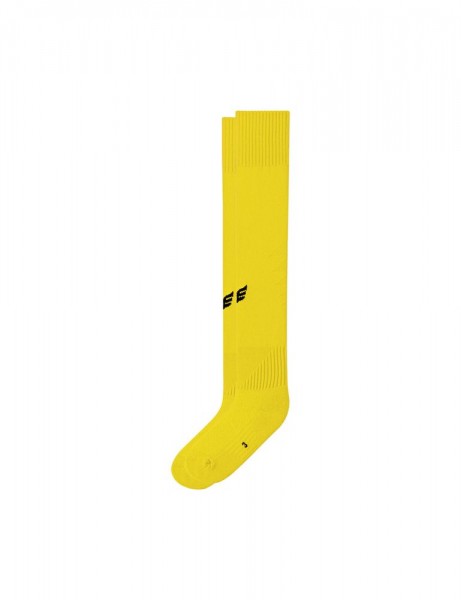 Erima Fußball Stutzenstrumpf mit Logo Socken Erwachsene Kinder gelb schwarz