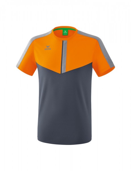 Erima Training Squad T-Shirt Trainingsshirt Herren Kinder orange dunkelgrau grau