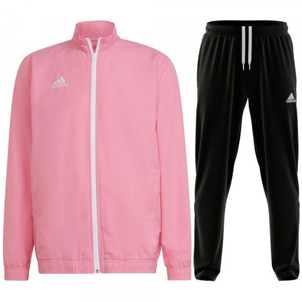 Adidas Entrada 22 Präsentationsanzug Kinder pink schwarz