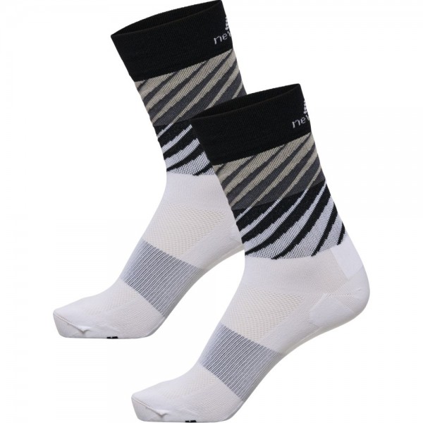 Newline Nwlpace Functional Socks 2-Pack Herren weiß schwarz