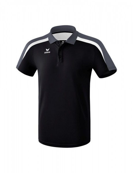 Erima Fußball Liga 2.0 Poloshirt Trainingsshirt Herren Kinder schwarz weiß