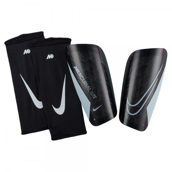 Nike Mercurial Lite Fußball-Schienbeinschoner Herren schwarz grau