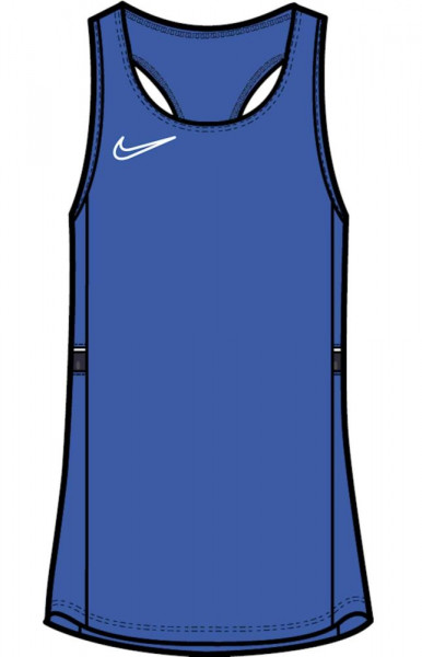 Nike Dri-FIT Academy 21 ärmelloses Oberteil Damen blau weiß