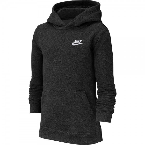 Nike Kinder Sportswear Club Hoodie schwarz weiß