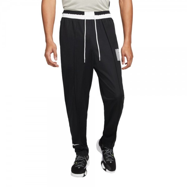 Nike Dri-FIT Basketball Hose Herren schwarz weiß