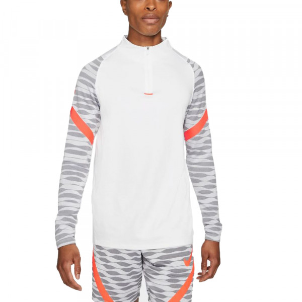 Nike Dri-FIT Strike Drill Oberteil Herren weiß grau
