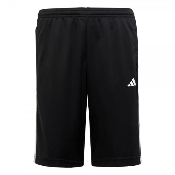 Adidas Train Essentials AEROREADY 3-Streifen Regular-Fit Shorts Kinder schwarz weiß