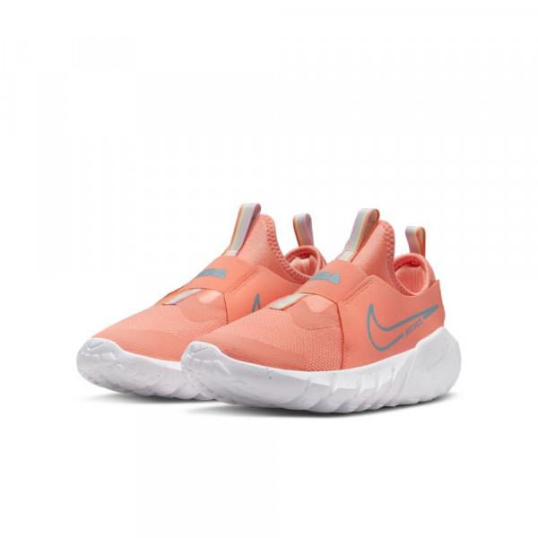 Nike Flex Runner 2 Straßenlaufschuhe Kinder coral weiß