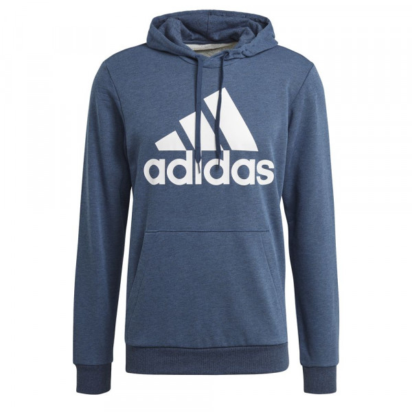 Adidas Essentials Big Logo Hoodie Herren navy weiß