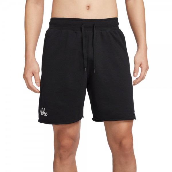 Nike Dri-Fit Fleece Shorts Herren schwarz weiß