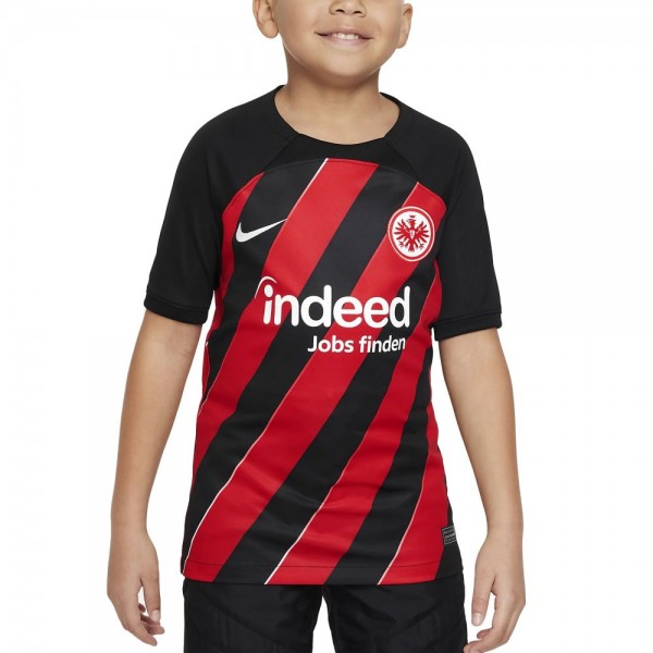 Nike Eintracht Frankfurt 2023 2024 Stadium Home Dri-FIT Fußballtrikot Kinder