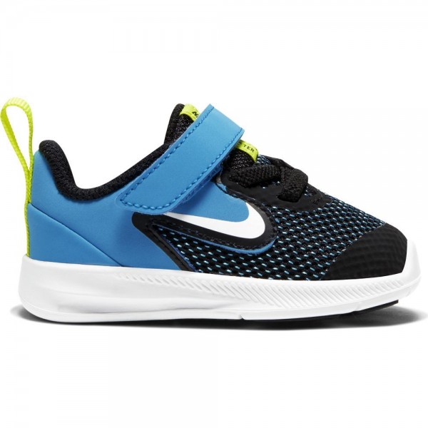 Nike Downshifter 9 TDV Schuhe Kleinkinder schwarz blau weiß