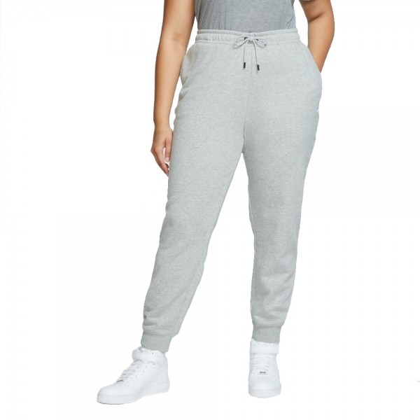 Nike Sportswear Essential Fleece Jogginghose große Größe Damen grau