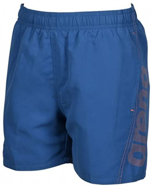 Arena Fundamentals Logo Shorts Jungen dunkelblau grau