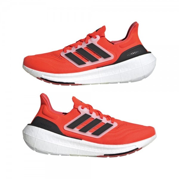 Adidas Ultraboost Light Laufschuhe Herren solar rot schwarz weiß