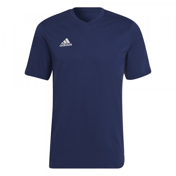 Adidas Entrada 22 T-Shirt Herren navy weiß