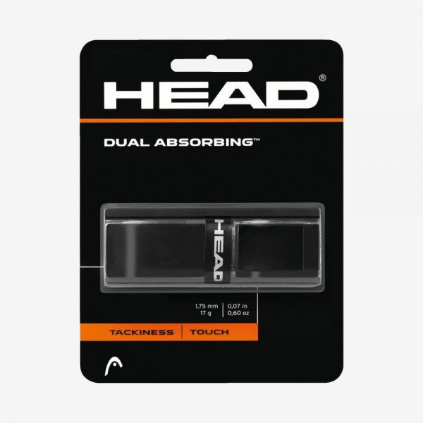 Head Dual Absorbing Tennis Basisband schwarz
