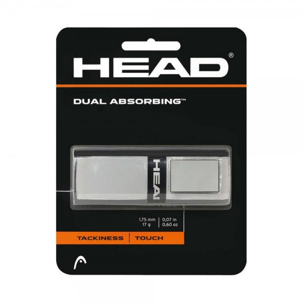 Head Tennis Dual Absorbing Grip (Basisband) grau