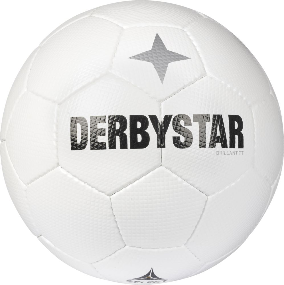 Derbystar Fußball Minisoftball rot schwarz Gr 23 cm 