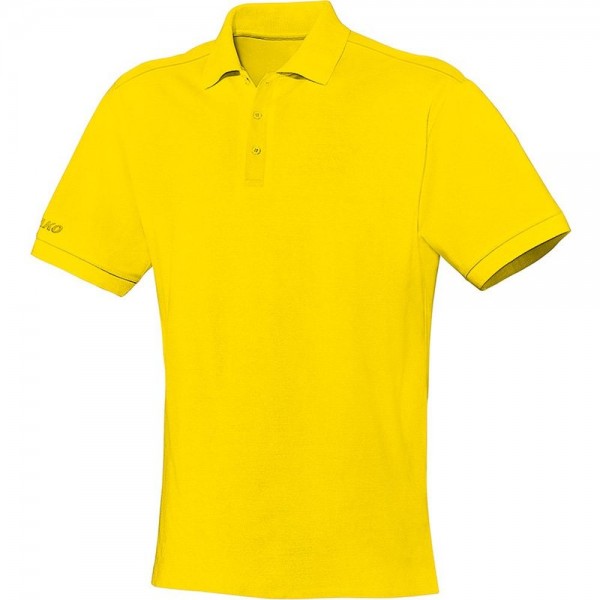 Jako Freizeit Polo Team Polo-Shirt Herren gelb