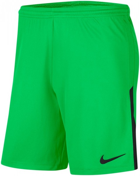 Nike Short League Knit II Herren neongrün schwarz
