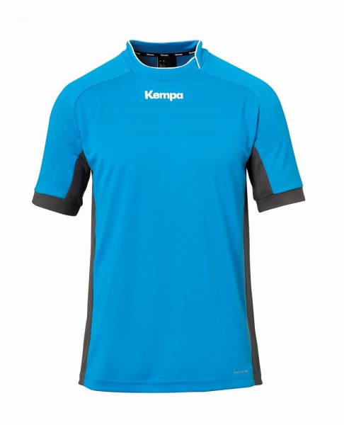 Kempa Handball Prime Trikot Herren Kinder Kurzarm Trainingsshirt hellblau grau