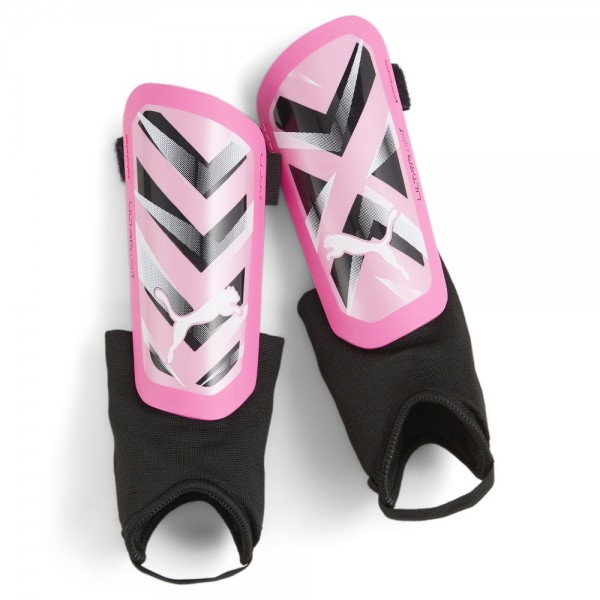 Puma ULTRA Light Ankle Fußball Schienbeinschoner Unisex pink schwarz