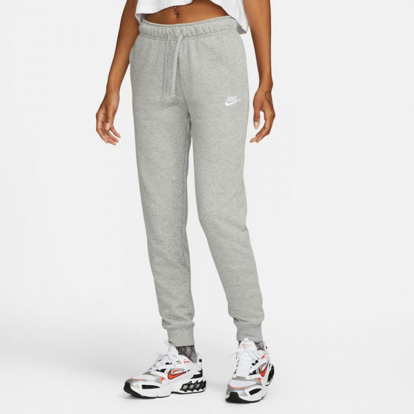 Nike Sportswear Club Fleece Jogginghose Damen grau weiß