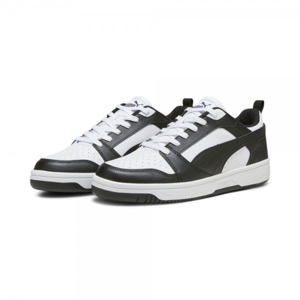 Puma Rebound V6 Low Sneakers Unisex schwarz weiß