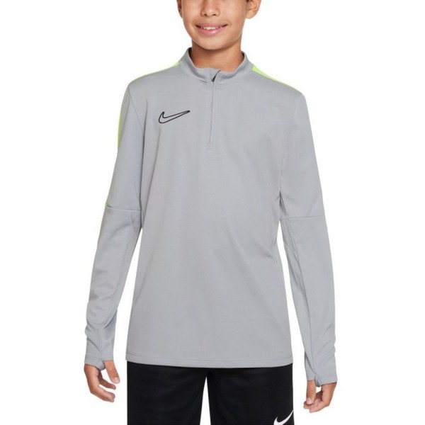 Nike Dri-FIT Academy23 Fußball-Trainingsoberteil Kinder hellgrau volt